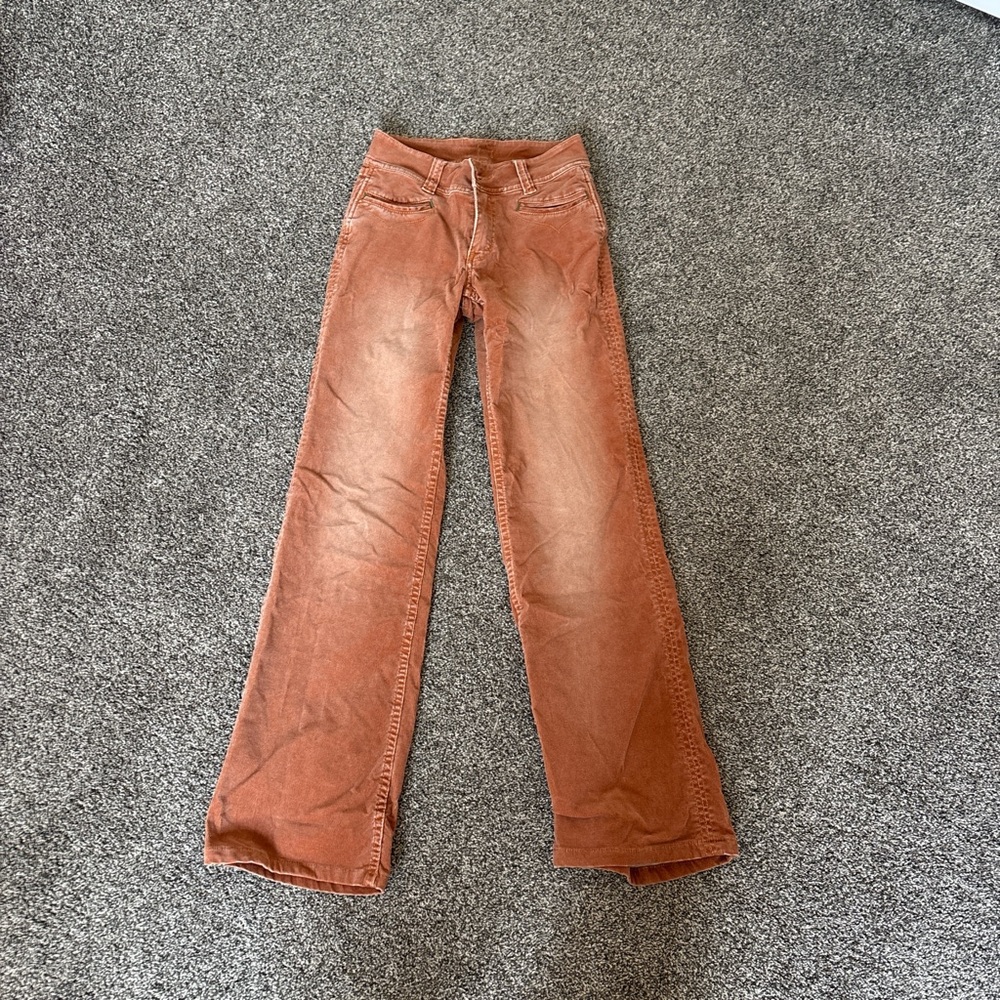 Christopher Blue Brown Boot Cut Jeans